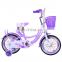 High Quality One Set Rear Carrier Kids Bike for Girls / Alloy Rim Kids Bicycle /Beautiful Girls Children Bike