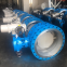 D943H-16C stainless steel electric butterfly valve three eccentric electric hard sealing butterfly valve