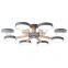 Nordic Art Deco Chandelier Wood Part Hanging Lamp Modern Led Chandeliers for Living Room