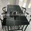 customized marble porcelain tile white or black bathroom counter top