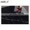 Glazed porcelain floor tile living room Nero Marquina marble tile