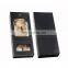 wholesale custom luxury black candle extension magnetic packaging gift hair boxes with ribbon