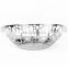 silver shiny decorative bowl