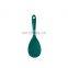 Green Silicone Spatula Set Kitchen Stools Soup Spoon Leaky Spoon With Hook Kitchen Utensils