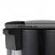 Hot Selling Household Hotel Black 5L Pedal Trash Bin