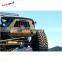 Stubby Steel Texture Black Front  Bumper with led lights set  for JEEP WRANGLER JK 07-17