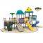 Used child slide ladder plastic slide commercial playground equipment sale other amusement park products