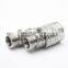 faster standard couplings for agriculture double shut-off quick couplings