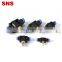 SNS SPA Series Union Straight Push To Connect Air Flow Control Valve Speed Controller Fitting Pneumatic Throttle Valve