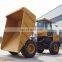 7 Tonne off road terrain Ride on Driving  FCY70 Mini hydraulic site Dumper Truck for Sale in Ecuador