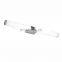 Wall Mounted Bathroom 22CM 55CM Silver Wall Mounted Makeup LED Mirror Wall Lamps