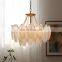 French style Modern luxury Living Room light hotel villa led lamp large round ceiling mounted pendant lights chandelier