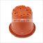 2021 Home & Garden Wholesale Pot Planters Large Sale Balcony Big Outdoor Mold Stackable Nursery Capacity Red Plastic Flower Pots