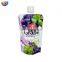 Custom Printing PP cap top 16oz Grape Juice drinking Stand Up Spout Pouch Bag