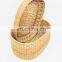Hot Selling sweet smaller woven seagrass basket with lid natural straw candy Basket box Wholesale