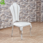gold stainless steel dining modern wedding chair