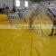 2015 New arrvail Inflatable ground pools / swimming pool with bumper ball bubble soccer ball