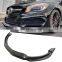 C117 CLA CLA45 R1 Style Carbon Fiber Front Lip Front Bumper Lip Front Separator For Mercedes Benz CLA C117