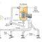 China Supplier Dust Collector Filter Bag Spray Booth Ceiling Filter