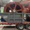 Wheel sand washing machine