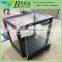 Small table top glass display case