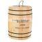 Unfinished Wood Coffee Box, Wooden Tea Box, Coffee Barrels