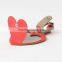 Heart Shaped Luggage Tags Leather Gift