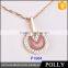 Top Fashion Costume White Gold Necklace