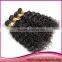 Wholesale price 7a russian unprocessed virgin hair extensions with deep wave