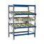 Alibaba china storage rack Stell tube flow rack