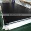 Black waterproof HPL compact laminate outdoor use