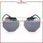 Laura Fairy New Sale High Quality Fashion Cool Irregular Octagon Shaped Metal Sunglasses