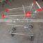 High Quality Four Wheel Shopping Trolley