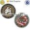 Cheap customized metal coins antique silver craft coin