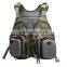 Fly Fishing Backpack Adjustable Size Mesh Fishing Vest Pack , Fly Fishing Vest and Backpack