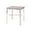 Hot sale oblong stainless steel outdoor dining table
