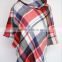 New trends plaid blanket shawl lady winter wholesale fashion scarf