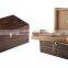 Custom Walnut Burl Wooden Humidor Cigar Box