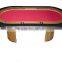 84 Inch Deluxe Poker Table With Wooden legs
