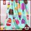 Pure cotton serging embroidery face towel bath towel beach towel
