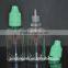 Clear PET 30ML Plastic Dropper Bottle With Childproof & Tamperproof Cap