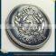Hot sell customized round badge 3D PVC patch popular image