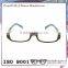 Gorgeous colored pattern plastic glasses