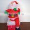 DJ-XT-08 inflatable santa claus christmas ornament lighted decoration yard