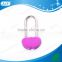 AJF new arrival aluminium color heart shaped beautiful love hanging lock                        
                                                                                Supplier's Choice