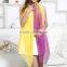 Wholesale cheap chiffon infinity rainbow scarf