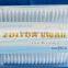 Double-tipped plastic stick makeup applicators cotton swabs