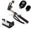 6 sections extendable stand-up Wireless Monopod Z07-2 with shutter remote forphone