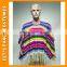 New design colorized knitted cashmere adult Poncho PGPF0003