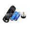 390nm 3W Ultraviolet Flashlight Zoom Foucs Torch UV With Clip